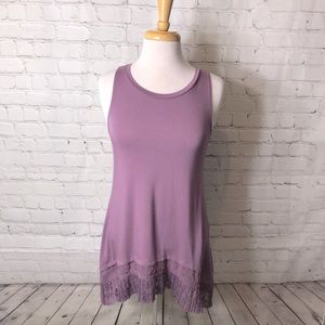 LOGO tank in dusty lilac